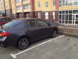 2008 Toyota Corolla X (E140, E150), серый, 750000 рублей, вид 5