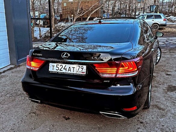 2012 Lexus LS 460 IV Рестайлинг 2, чёрный, 2700000 рублей - вид 5