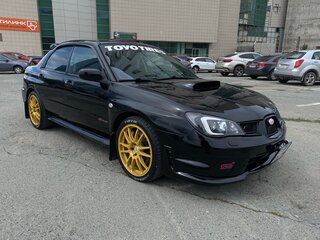 2007 Subaru Impreza WRX STi II Рестайлинг 2, чёрный, 2600000 рублей, вид 3