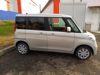 2016 Suzuki Spacia I Рестайлинг, серебристый, 820000 рублей, вид 2