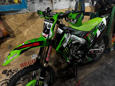 2023 Kawasaki KX 450, зелёный, 700000 рублей, вид 2