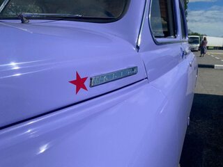 1956 ГАЗ М-20 «Победа», фиолетовый, 3000000 рублей, вид 5