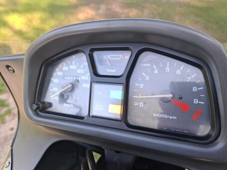 1995 Honda Transalp 400, зелёный, 320000 рублей, вид 4