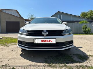 2015 Volkswagen Jetta VI Рестайлинг, белый, 840000 рублей, вид 2