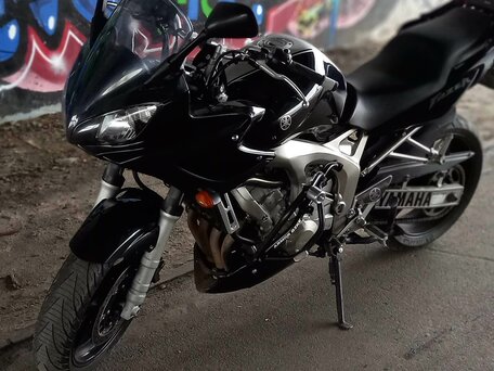 2005 Yamaha FZ6, чёрный, 435000 рублей, вид 2