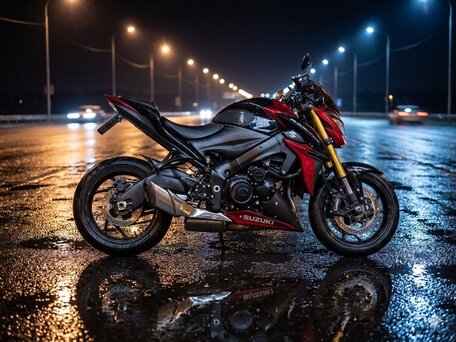 2017 Suzuki GSX-S 1000, чёрный, 850000 рублей, вид 1