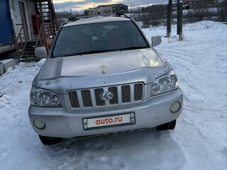 2001 Toyota Kluger I (XU20), серебристый, 1100000 рублей, вид 1