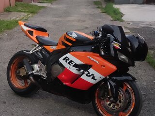 2004 Honda CBR 1000 RR/RA Fireblade, оранжевый, 400000 рублей, вид 2