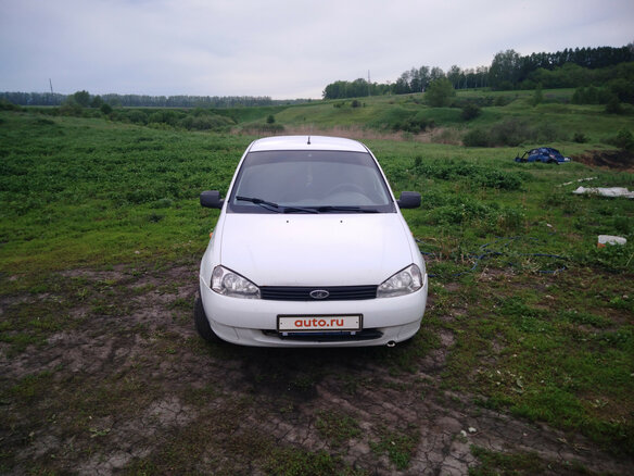 2012 Lada (ВАЗ) Kalina I, белый, 157000 рублей