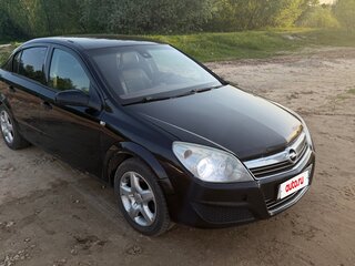 2008 Opel Astra H Рестайлинг, чёрный, 210000 рублей, вид 2