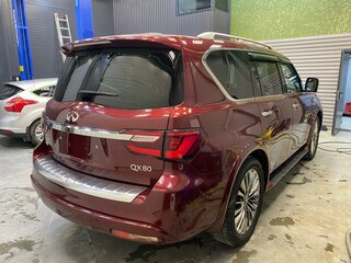 2021 Infiniti QX80 I Рестайлинг 2, красный, 6500000 рублей, вид 4