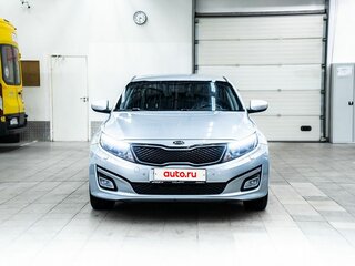 2014 Kia Optima III Рестайлинг, серебристый, 1300000 рублей, вид 2