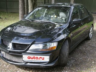 2004 Mitsubishi Lancer Evolution VIII, чёрный, 3490000 рублей, вид 2