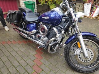 2008 Yamaha XVS1100, синий, 390563 рублей, вид 1