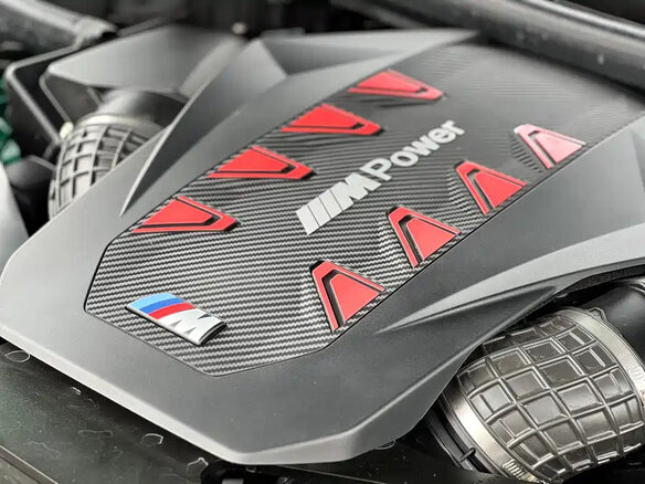 2023 BMW X5 M Competition III (F95) Рестайлинг, зелёный - вид 13