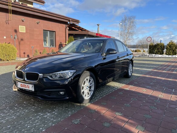 2016 BMW 3 серии 318i VI (F3x) Рестайлинг, чёрный, 1655140 рублей - вид 4