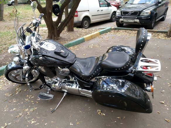 2002 Honda VTX 1800, чёрный - вид 1