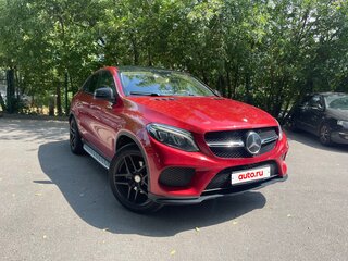 2016 Mercedes-Benz GLE Coupe 350 d I (C292), красный, 3495000 рублей, вид 2