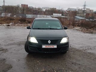 2010 Renault Logan I Рестайлинг, серый, 400000 рублей, вид 1