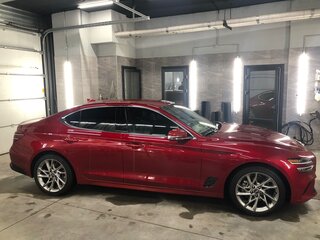2021 Genesis G70 I Рестайлинг, красный, 3100000 рублей, вид 3