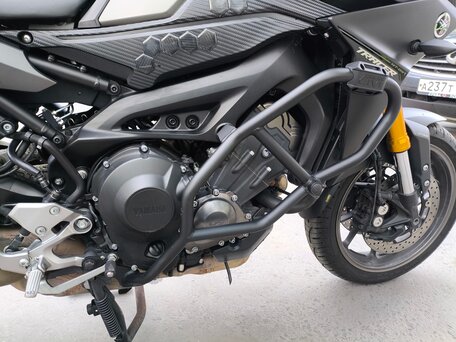 2015 Yamaha MT-09 Tracer (FJ-09), серый, 600000 рублей, вид 5