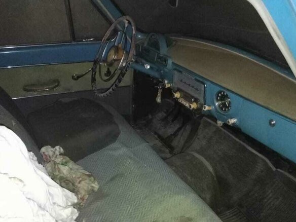 1960 ГАЗ 21 «Волга» 21В, голубой, 500000 рублей