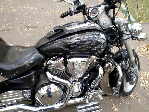 2002 Honda VTX 1800, чёрный - вид 3
