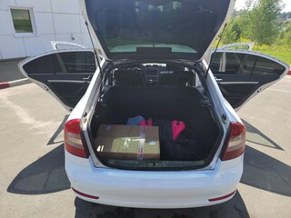 2013 Skoda Octavia II (A5) Рестайлинг, белый, 399000 рублей, вид 2