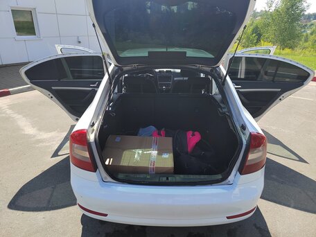 2013 Skoda Octavia II (A5) Рестайлинг, белый, 399000 рублей, вид 2
