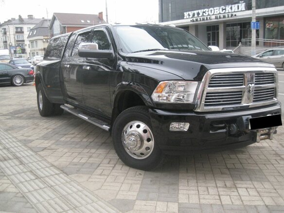 2012 Dodge RAM IV (DS/DJ), чёрный - вид 1