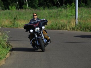 2007 Harley-Davidson Fat Boy, чёрный, 751000 рублей, вид 3