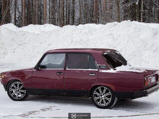 1995 Lada (ВАЗ) 2105, пурпурный, 60000 рублей, вид 4