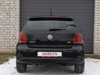2013 Volkswagen Polo V, чёрный, 995000 рублей, вид 3