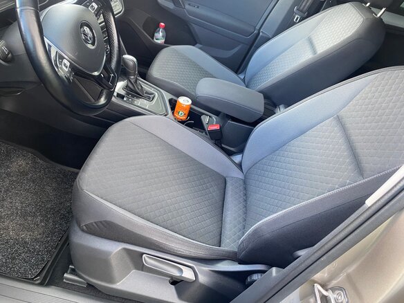 2017 Volkswagen Tiguan II, бежевый, 1999000 рублей - вид 9