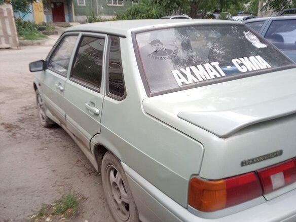 2005 Lada (ВАЗ) 2115, голубой, 210000 рублей - вид 4