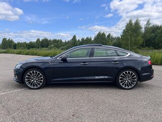 2017 Audi A5 II (F5), синий, 3699666 рублей, вид 4