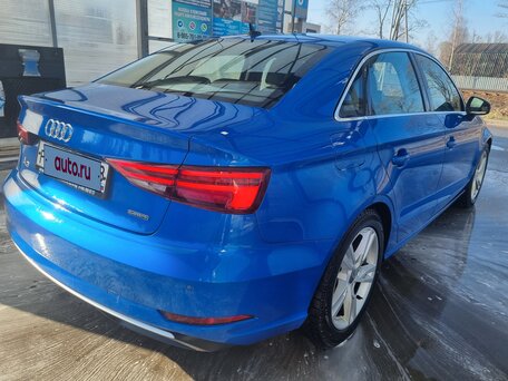 2019 Audi A3 III (8V) Рестайлинг, синий, 2800000 рублей, вид 5