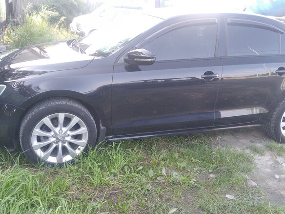2013 Volkswagen Jetta VI, чёрный, 1200000 рублей - вид 3