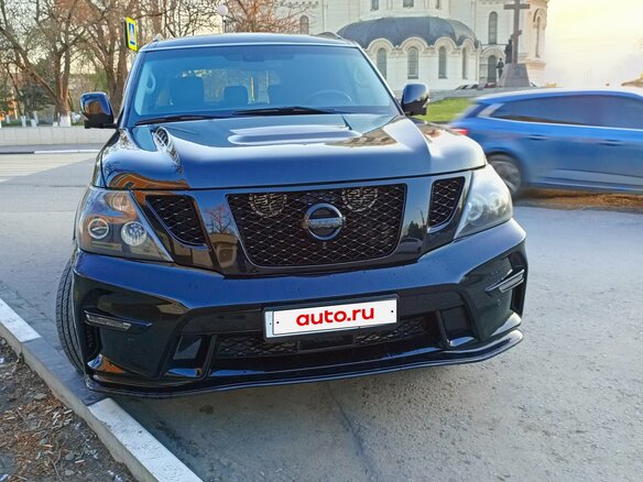 2013 Nissan Patrol VI (Y62), чёрный, 1800000 рублей - вид 6