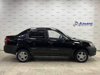 2013 Lada (ВАЗ) Granta I, чёрный, 350000 рублей, вид 2