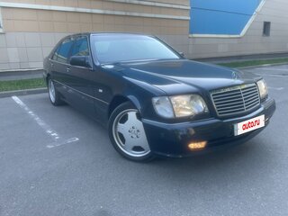 1996 Mercedes-Benz S-Класс 600 Long III (W140) Рестайлинг, чёрный, 7000000 рублей, вид 3
