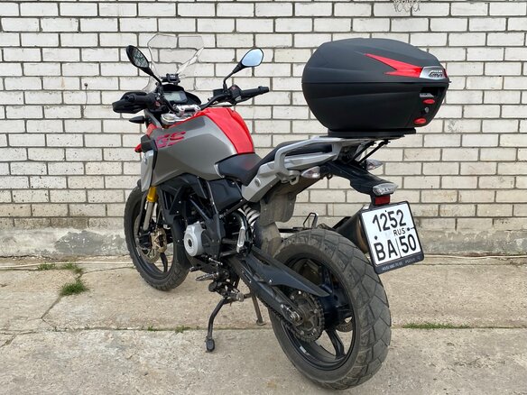 2018 BMW G 310 GS, красный, 400000 рублей - вид 4