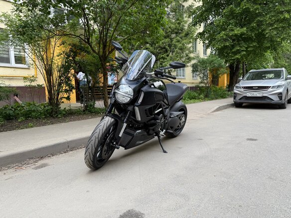 2011 Ducati Diavel, чёрный, 1100000 рублей - вид 7