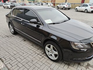 2013 Skoda Superb DSG II Рестайлинг, чёрный, 1320000 рублей, вид 3