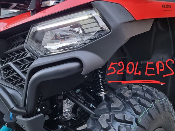 2024 CFMoto CFORCE 520 L, красный, 730000 рублей - вид 18