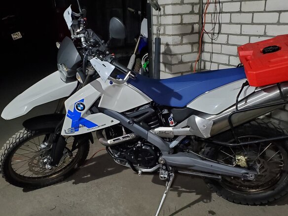 2007 BMW G 650 X, белый