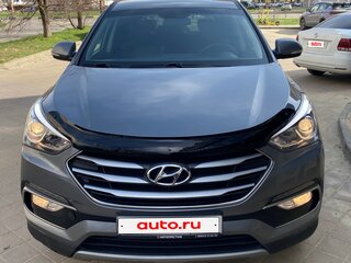 2017 Hyundai Santa Fe III Рестайлинг, серый, 2300000 рублей, вид 2