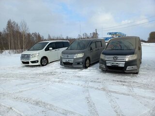 2009 Honda Stepwgn Spada IV, серый, 1730000 рублей, вид 3