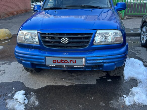 2003 Suzuki Grand Vitara I Рестайлинг, синий, 900000 рублей - вид 1