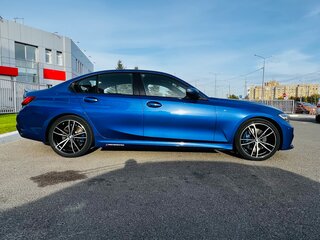2019 BMW 3 серии 320d VII (G2x), синий, 4300000 рублей, вид 2